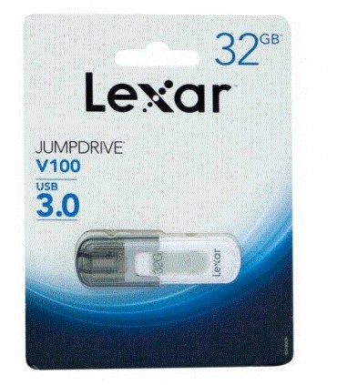 فلش مموری LEXAR مدل JumpDrive V100 ظرفیت 32 گیگابایت