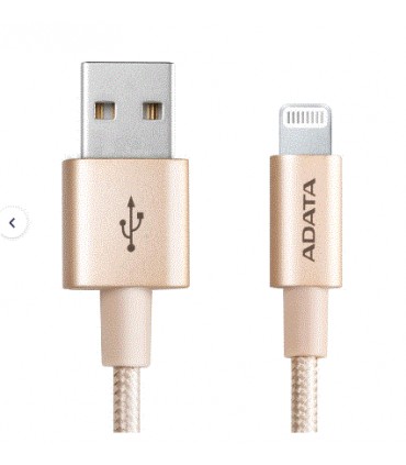 کابل تبدیل USB به لایتنینگ ای دیتا مدل Braided Sync And Charge