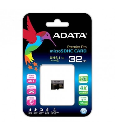 کارت حافظه microSDHC ای دیتا مدل PremierPro ظرفیت 32 گیگابایت