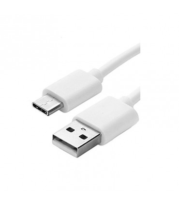 کابل تبدیل USB به USB-C مدل فست وایت طول 0.25 متر