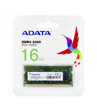 رم لپ تاپ DDR4 تک کاناله 2400 مگاهرتز ای دیتا مدل AD4S2400716G17-RGN ظرفیت 16 گیگابایت