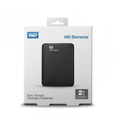 هارد اکسترنال وسترن دیجیتال مدل Elements ظرفیت 2 ترابایت