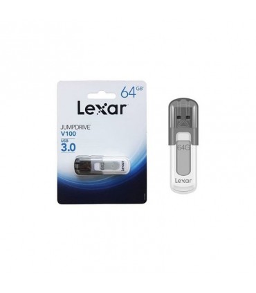 فلش مموری لکسار مدل JUMPDRIVE V100 ظرفیت 64GB