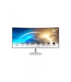 مانیتور مخصوص بازی خمیده ام اس آی مدل Pro MP341CQ سایز 34 اینچ