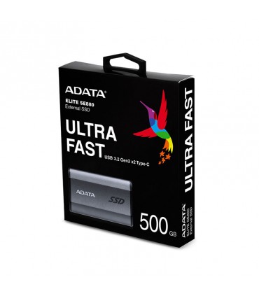 حافظه اس اس دی اکسترنال ای دیتا مدل Elite SE880 ظرفیت 500 گیگابایت