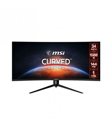 مانیتور خمیده ام اس آی مدل Optix MAG342CQR سایز 34 اینچ