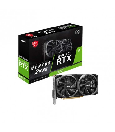 کارت گرافیک ام اس آی مدل GEFORCE RTX 3050 VENTUS 2X XS 8G OC