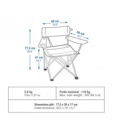 صندلی سفری کچوا مدل BASIC