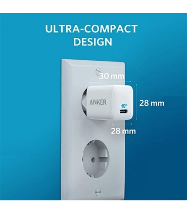 شارژر دیواری انکر مدل PowerPort III Nano A2633L22