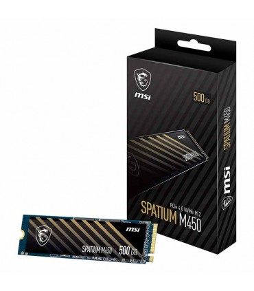 اس اس دی اینترنال MSI مدل SPATIUM M450 PCIe 4.0 NVMe M.2 ظرفیت 500 گیگابایت