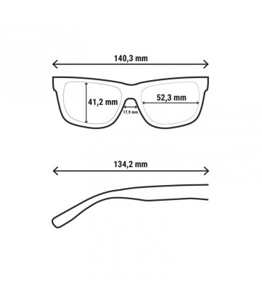 عینک آفتابی دکتلون مدل MH140 POLA