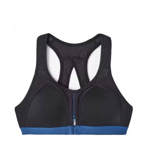 نیم تنه ورزشی زنانه دکتلون مدل ZIPPED RUNNING