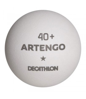 توپ پینگ پنگ دکتلون مدل ARTENGO + 40 TTB100 بسته 6 عددی