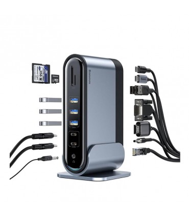 هاب 16 پورت باسئوس مدل CAHUB-BG0G