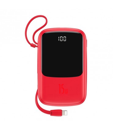 پاوربانک باسئوس مدل PPQD_B09 ظرفیت 10000 میلی آمپر ساعت