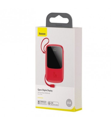 پاوربانک باسئوس مدل PPQD_B09 ظرفیت 10000 میلی آمپر ساعت