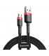 کابل تبدیل USB به microUSB باسئوس مدل CAMKLF-C91 طول 2 متر