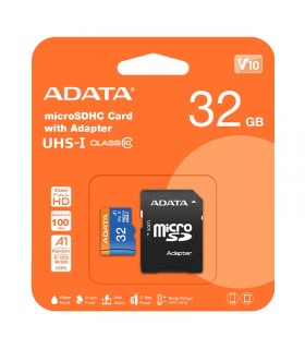 کارت حافظه microSDHC ای دیتا مدل Premier ظرفیت 32 گیگابایت به همراه آداپتور SD