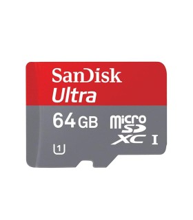 کارت حافظه سن دیسک microSDXC مدل Ultra A1 ظرفیت 64 گیگابایت