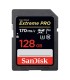 کارت حافظه SDXC ای دیتا مدل Extreme Pro V30 کلاس 10 استاندارد UHS-I U3 سرعت  200MBps ظرفیت 128 گیگابایت