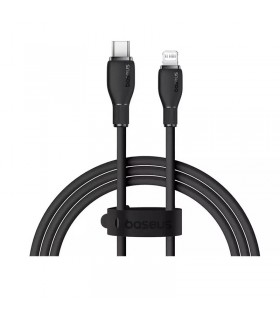 کابل شارژ TYPE - C به  لایتنینگ باسئوس مدل PUDDING SERIES FAST CHARGING