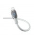کابل شارژ TYPE - C به  لایتنینگ باسئوس مدل PUDDING SERIES P10355701221-B1 طول 1.2 متر