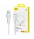 کابل شارژ TYPE - C به  لایتنینگ باسئوس مدل PUDDING SERIES P10355701221-B1 طول 1.2 متر