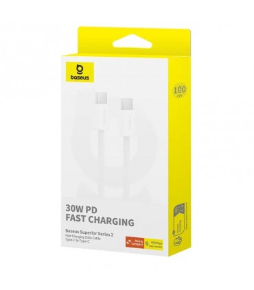 کابل تبدیل TYPE-C به TYPE-C باسئوس مدل PB468Z-1 طول 1 متر