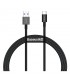 کابل تبدیل USB به USB-C باسئوس مدل CATYS-01 طول 1 متر