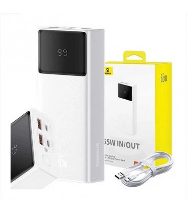 پاوربانک باسئوس مدل 65W P10022906213 ظرفیت 20000 میلی آمپرساعت