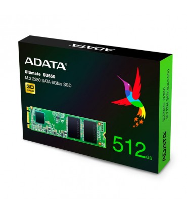 اس اس دی اینترنال ای دیتا مدل SU650 M.2 2280 ظرفیت 512 گیگابایت