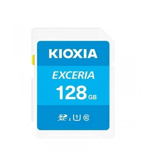 کارت حافظه SDXC کیوکسیا مدل EXCERIA کلاس 10 استاندارد UHS-1 سرعت 100MBps ظرفیت 128 گیگابایت