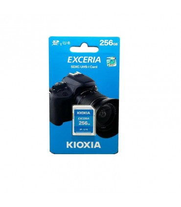 کارت حافظه کیوکسیا مدل EXCERIA کلاس 10 استاندارد UHS-1 سرعت 100MBps ظرفیت 256 گیگابایت
