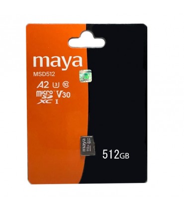 کارت حافظه مایا مدل MSD512 ظرفیت 512 گیگابایت