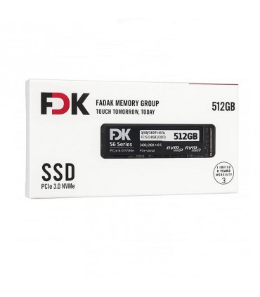 اس اس دی اینترنال فدک مدل FDK M.2 ظرفیت 512 گیگابایت