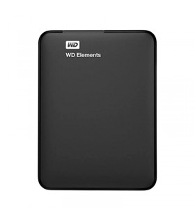 هارد اکسترنال وسترن دیجیتال مدل Elements ظرفیت چهار ترابایت دارای رابط USB Type-A 3.2