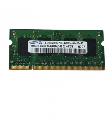 رم لپ تاپ سامسونگ مدل M470T6554EZ3-CD5 512MB