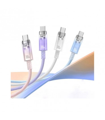 کابل تبدیل USB-C بیسوس مدل P10319703221-01 طول 200 سانتی متر