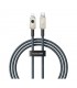 کابل تبدیل USB-C به لایتنینگ بیسوس مدل Aramid Fiber Braiding 20W طول 1 متر