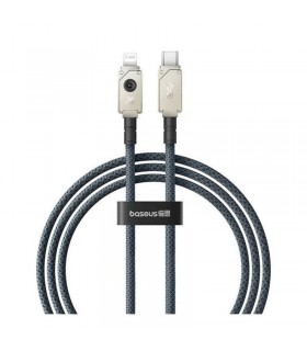 کابل تبدیل USB-C به لایتنینگ بیسوس مدل Aramid Fiber Braiding 20W طول 1 متر