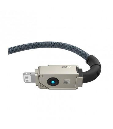 کابل تبدیل USB-C به لایتنینگ بیسوس مدل Aramid Fiber Braiding 20W طول 1 متر