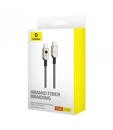 کابل USB-C بیسوس مدل Unbreakable Series 100W طول 2 متر