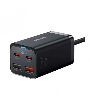 شارژر رومیزی 65 وات بیسوس مدل CCDK65E به همراه کابل تبدیل USB-C