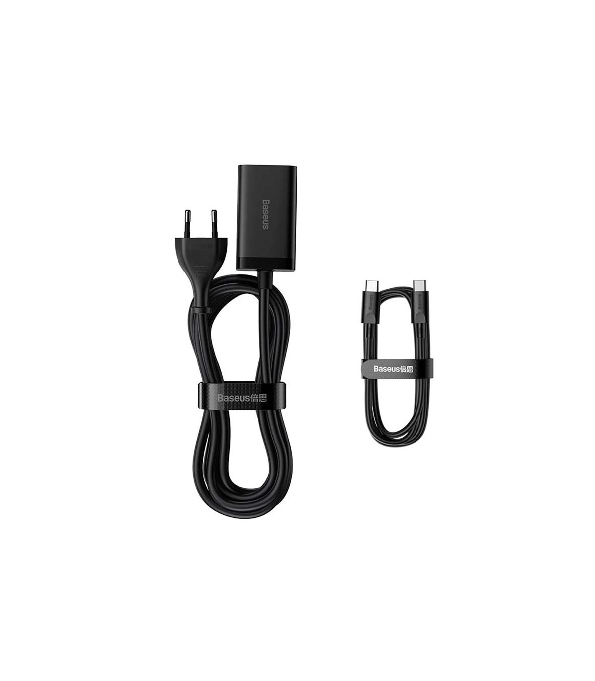 شارژر رومیزی 65 وات بیسوس مدل CCDK65E به همراه کابل تبدیل USB-C