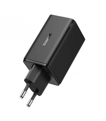 شارژر دیواری 65 وات بیسوس مدل GAN6 PRO CCGAN65S6 به همراه کابل USB-C