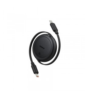 کابل تبدیل USB-C به USB-C بیسوس مدل Free2Pull Mini 60W طول 1 متر