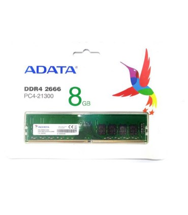 رم کامپیوتر DDR4 تک کاناله 2666 مگاهرتز CL19 ای دیتا مدل PC4.21300 ظرفیت 8 گیگابایت