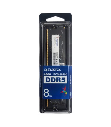 رم دسکتاپ DDR5 تک کاناله 4800 مگاهرتز CL40 ای دیتا مدل AD5U48008G-S ظرفیت 8 گیگابایت