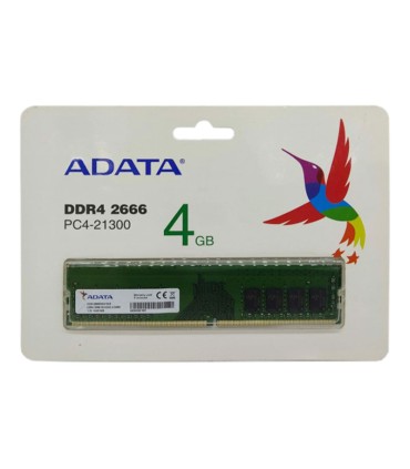 رم دسکتاپ DDR4 تک کاناله 2666 مگاهرتز CL19 ای دیتا مدل AD4U ظرفیت 4 گیگابایت