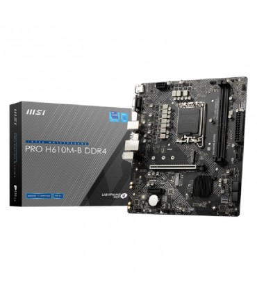 مادربرد ام اس آی مدل PRO H610M-B DDR4
